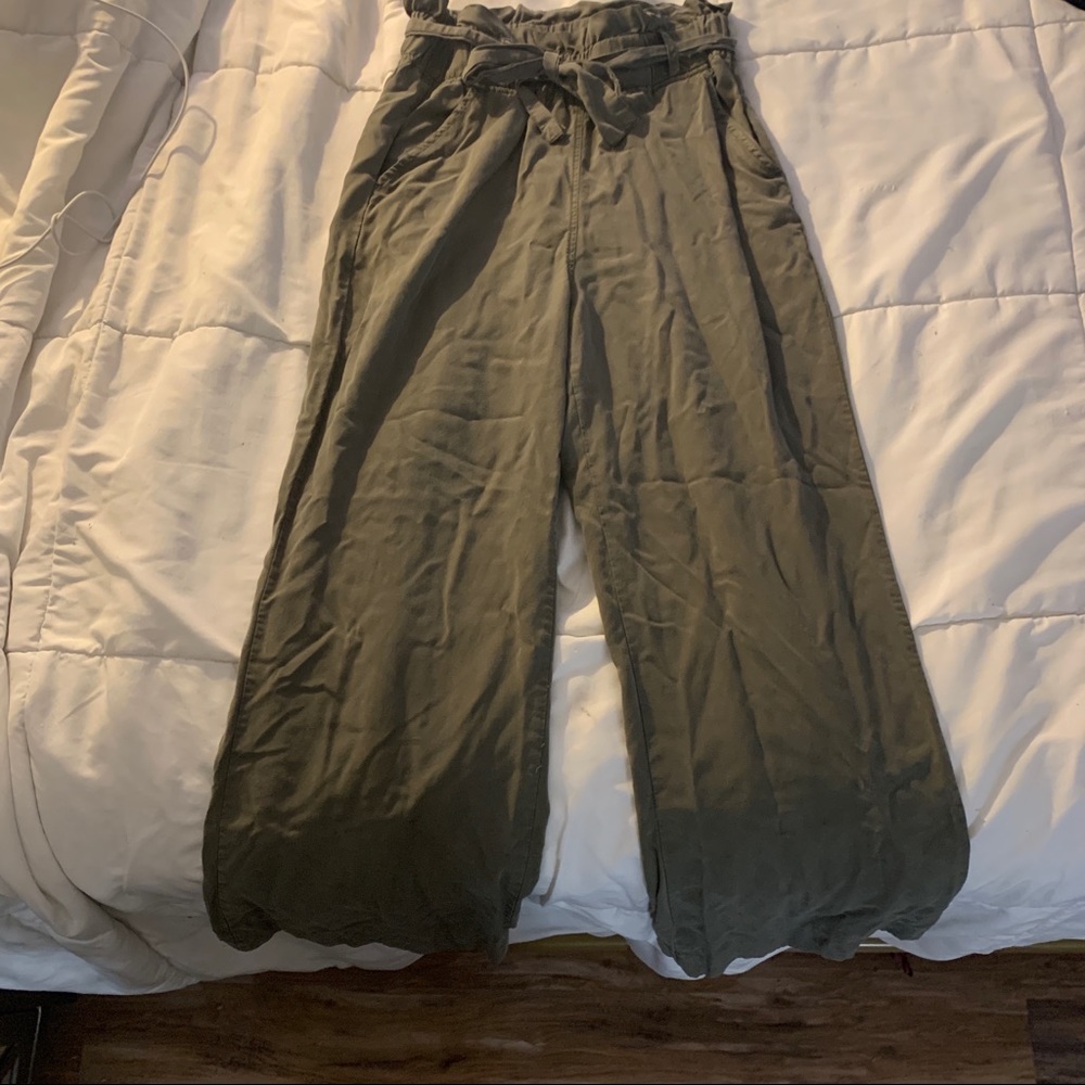 Wide leg dress pants